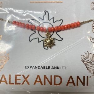 Alex and Ani Sun Anklet